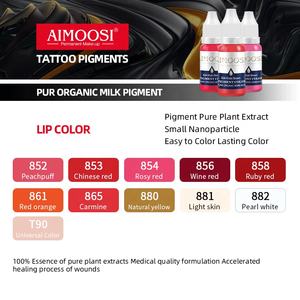Original alemán Aimoosi Micropigment maquillaje permanente tatuaje tintas ceja delineador de ojos pigmento de labios - Product Image 3