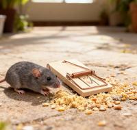 Perangkap Tikus Kayu Tahan Lama dengan Pegas Baja Sensitivitas Tinggi untuk Pengendalian Hama Rodent di Dalam dan Luar Ruangan.