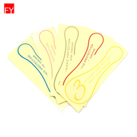 Étiquette personnalisée pour sous-vêtements, 1 ensemble, biodégradable, pour doublures, protection, adhésif hygiéniques, Transparent, autocollant d'hygiène