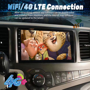 Pantalla de Radio de coche de 128GB Android 13 reproductor de vídeo Multimedia para coche para <span class=keywords><strong>Toyota</strong></span> <span class=keywords><strong>Sienna</strong></span> LE <span class=keywords><strong>2013</strong></span> Carplay GPS autorradio estéreo Unidad Principal - Product Image 2