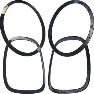 Carwoman Mini Cooper F55/F56/F57 – Kit de remplacement de feux avant et arrière (4 pièces) en plastique ABS noir – Garantie 1 an – ORIGINAL - Product Image 1