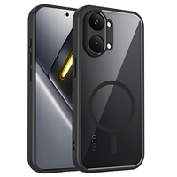 Funda magnética a prueba de golpes para Xiaomi Poco X8 Pro Max/X8 Pro/Redmi Turbo 5 MAX/Turbo 5 5G, cubierta trasera mate translúcida