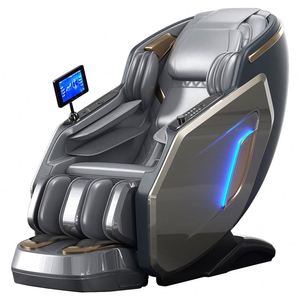 Fauteuil de massage chauffant électrique de luxe OEM/ODM SL Track, inclinable, corps entier, zéro gravité, massage du dos - Product Image 1