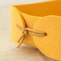 Panier de rangement en feutre pliable personnalisé mallette de rangement de table pour outils