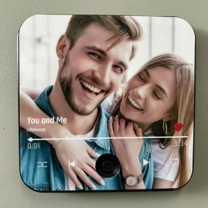 Imanes de nevera personalizados con foto y música, con melodía atractiva, recuerdos de boda perfectos para la novia y el novio - Product Image 3