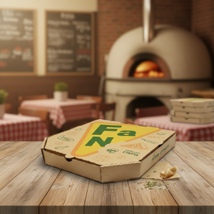 Cajas de Pizza de Diseño Premium – Empaque de Alimentos Duradero de Chromoboard, Caja de Pizza para Llevar y para Restaurantes con Impresión Personalizada de Alta Calidad - Product Image 3