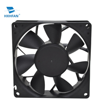 Ventilador Axial de Conducto 9225-2 DC 12/24V, 92x92x25mm, con Rodamientos de Bolas y Aspas de Plástico, OEM/ODM, para Refrigeración de Fuentes de Alimentación