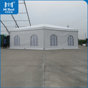 Tienda de campaña de aleación de aluminio para eventos de circo al aire libre, carpa poligonal redondo para fiesta, boda, diámetro de m - Product Image 4