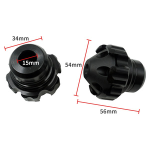 2Pcs Slider Cups Anti Crash Protector Pour Scooter Électrique Colorful Motorbike Crash Protector Aluminium Wheel Protection Pads - Product Image 4
