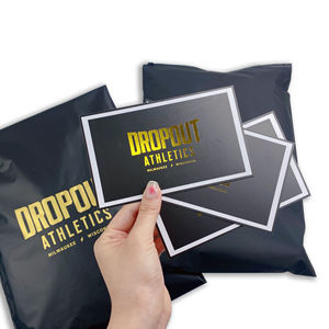 Bolsa con Cierre Reutilizable Negra Mate Ecológica, Logotipo Personalizado, Ropa Deportiva de Verano de Secado Rápido, Bolsas para Prendas con Cierre Hermético - Product Image 6
