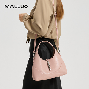 Nuevo <span class=keywords><strong>Bolso</strong></span> de Media Luna de Cuero Vacuno de Primera Calidad, Simple y de Lujo, <span class=keywords><strong>Bolso</strong></span> de Mano de Cuero Genuino, <span class=keywords><strong>Bolso</strong></span> <span class=keywords><strong>Bandolera</strong></span> - Product Image 3