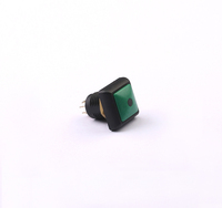 Interrupteur à bouton-poussoir Toowei 12 mm IP67 étanche, momentané, pour moto avec lumière