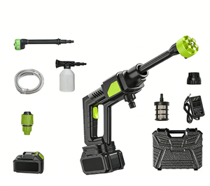 Lavadora <span class=keywords><strong>de</strong></span> Autos Inalámbrica Portátil Recargable con Batería <span class=keywords><strong>de</strong></span> Litio <span class=keywords><strong>de</strong></span> 48V 8MPa, Baterías Dobles y Pistola <span class=keywords><strong>de</strong></span> Agua <span class=keywords><strong>de</strong></span> Alta Presión - Product Image 1