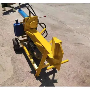 25 ton alimentato a benzina orizzontale verticale avviamento elettrico ad alta velocità legno log splitting macchina CE approvato splitter legno