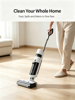 Aspirateur robot sans fil portable GT9 à prix d'usine, autonettoyant, pour sols humides et secs