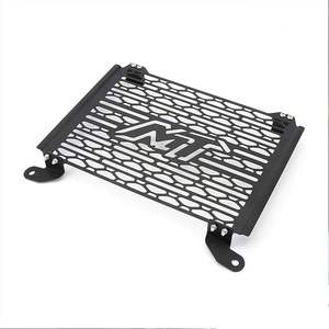 Nouveau pour <span class=keywords><strong>MT800</strong></span> 2021-2022, protection de radiateur en aluminium et grille de protection noire, pièces de moto - Product Image 1