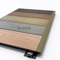 Fournisseur de revêtements de sol extérieurs architecturaux en aluminium TPE, planches de terrasse durables et imperméables pour la construction européenne