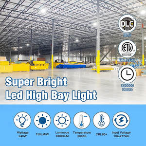 תאורת לד תעשייתית IP66 בצורת UFO בהספק 150 וואט, 5000 קלווין, לאולמות תעשייה, מחסנים ואצטדיונים. - Product Image 5