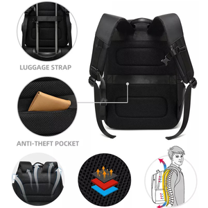 Женский водонепроницаемый рюкзак с USB-портом - Product Image 3