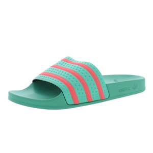 Adidas Adilette รองเท้าบุรุษสี: สีเขียว/สีแดง100% ของแท้ - Product Image 5