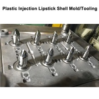 Tube à rouge à lèvres moulé par injection de haute précision, moule d'injection plastique personnalisé pour les composants d'emballage cosmétique, usine OEM ODM
