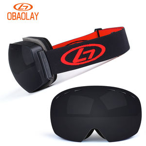 OBAOLAY Lunettes de ski de sport personnalisées, vente en gros, protection <span class=keywords><strong>anti</strong></span>-buée UV400, lunettes de ski <span class=keywords><strong>OEM</strong></span> - Product Image 5