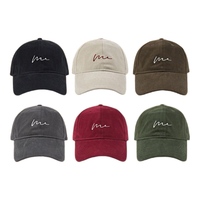 Topi Baseball Unisex Gaya Korea, Pelindung Matahari Musim Panas, Pinggiran Lebar, Bordir 3D, Topi Baseball Custom untuk Pria Wanita