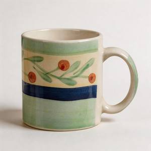 Taza <span class=keywords><strong>de</strong></span> Cerámica <span class=keywords><strong>de</strong></span> <span class=keywords><strong>Gres</strong></span> <span class=keywords><strong>de</strong></span> 11oz - Tazas <span class=keywords><strong>de</strong></span> Café y Té con Diseño Floral Recto al por Mayor, Nuevo Producto, Marca HARVIT, Origen Henan - Product Image 3