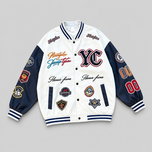 Custom Heavyweight <b>Baseball</b> <b>Jacket</b> School Team Custom Logo Teamwear Menswear Varsity <b>Jacket</b> Letterman <b>Jacket</b> <b>Men</b> <b>Baseball</b> <b>Jacket</b> - Product Image 1