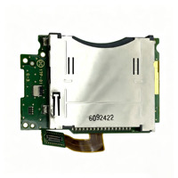 Emplacement pour carte de jeu avec carte mère de remplacement pour la réparation de la console de jeu New 3DS
