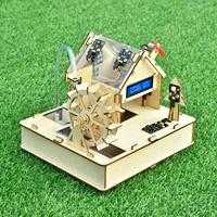 Kit de Hogar Inteligente DIY, Kit de Iniciación a la Automatización con Robot, Proyectos Programables, Casa de Madera, Kit de Aprendizaje para Arduino, Microbit y ESP32