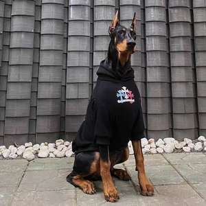 Modieuze Winter Warme Fleece Hondenhoodies Voor Grote Honden Golden Retrievers Dobermans Samoyeds-Casual Stijl - Product Image 6