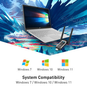 EDUP-tarjeta <span class=keywords><strong>wifi</strong></span> de alta velocidad RTL8832AU, adaptador <span class=keywords><strong>WiFi</strong></span> AX, 6 <span class=keywords><strong>USB</strong></span>, <span class=keywords><strong>Dongle</strong></span> inalámbrico, tarjeta de red wifi6, 802.11ax AX1800Mbps - Product Image 5