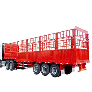 Venta directa de fábrica: Semirremolque para transporte de ganado (vacuno, ovino) con carga lateral - Product Image 3