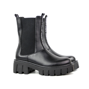 Chelsea bottes enfants nouveau fond épais muffin cheminée bottes <span class=keywords><strong>British</strong></span> Knight bottes en cuir pour femmes - Product Image 2