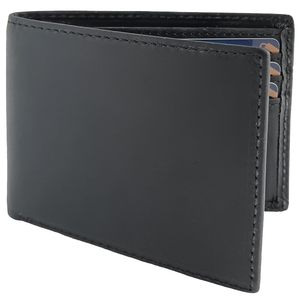 <span class=keywords><strong>Portafoglio</strong></span> da Uomo <span class=keywords><strong>in</strong></span> Vera Pelle con Protezione RFID, Chiusura Aperta, Design Corto e Leggero - Novità di Tendenza - Product Image 1