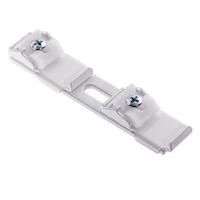 Support mural moderne en fer robuste pour rail de rideau double, accessoires pour rail de rideau