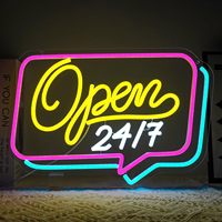 Enseigne au néon LED personnalisée à intensité variable pour restaurant, boutique ou commerce, logo d'entreprise personnalisé, design de logo publicitaire pour barbecue, décoration, lumières au néon LED