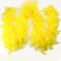 Offre Spéciale Fête Fournitures Longue Teint Couleur Moelleux Dinde Boa De Plumes Pour La Décoration De Mariage