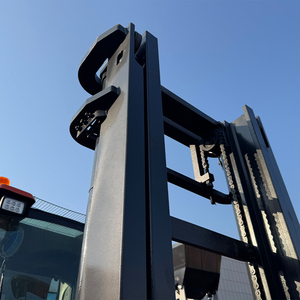 מלגזה דיזל <span class=keywords><strong>5</strong></span> טון 4x4 דגם חדש ישירות מהמפעל, רדיוס סיבוב קטן לשימוש שטח רב תכליתי - Product Image 3