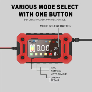 <span class=keywords><strong>Cargador</strong></span> de Batería Rápido e Inteligente para Automóvil, 12V 8A, <span class=keywords><strong>Cargador</strong></span> y Mantenedor de Batería Automático para Automóvil, Camioneta, ATV, UTV, Barco, Marino, RV - Product Image 4
