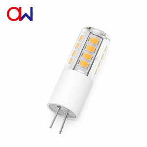Ampoule G4LED 2,5W SMD2835LED en céramique pour usage intérieur en hôtel, 12V AC/DC, avec CRI80, dimmable, certifiée ETL - Product Image 2