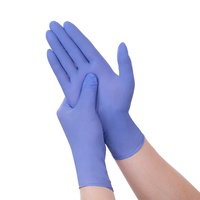 Gants jetables en nitrile de sécurité sans latex pour la manipulation des aliments ou l'utilisation dans les restaurants