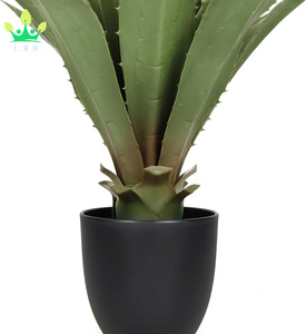 Planta suculenta <span class=keywords><strong>de</strong></span> Agave Artificial <span class=keywords><strong>en</strong></span> maceta negra, <span class=keywords><strong>plantas</strong></span> tropicales para el hogar, oficina, porche, escritorio, habitación, cocina, oficina, <span class=keywords><strong>decoración</strong></span> <span class=keywords><strong>de</strong></span> jardín - Product Image 2