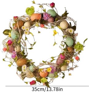 2025 ornement mural et décor de guirlande d'oeufs de Pâques pour la maison ou la fête idée de <span class=keywords><strong>cadeau</strong></span> de Pâques - Product Image 2