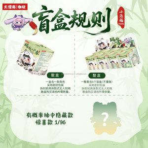Nuevo Original Baby Three Pufufu Divine Beasts Rush to Earth's Spring Caja Sorpresa de Peluche, Muñecas, Adornos, Figuras, Juguetes y Regalos - Product Image 6