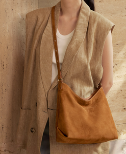 OEM/ODM工場 レディース スエード ホーボーバッグ、大容量 ファッション クロスボディバッグ、カジュアル スリングバッグ レディースバッグ カスタマイズサービス - Product Image 5