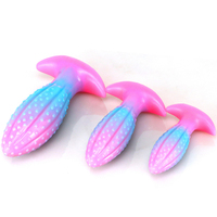 Masseur de prostate lumineux en silicone pour hommes, jouets sexuels anaux, dilatateur anal, plug anal pour femmes, dispositif de masturbation vaginale