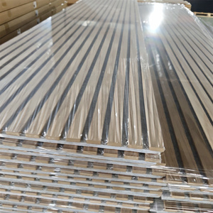 Décoration intérieure de haute qualité, panneaux muraux en <span class=keywords><strong>bois</strong></span> naturel, panneaux acoustiques pour hôtels et appartements - Product Image 5