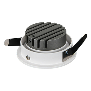 Luz LED empotrada en el techo con carcasa de aluminio de tamaño pequeño, alta luminosidad 95 CRI, downlight LED delgado para uso en interiores, hoteles y hogares. - Product Image 4